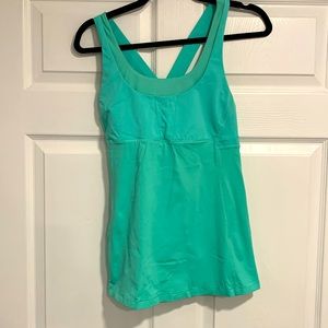 Lululemon stuff your bra tank top size 10